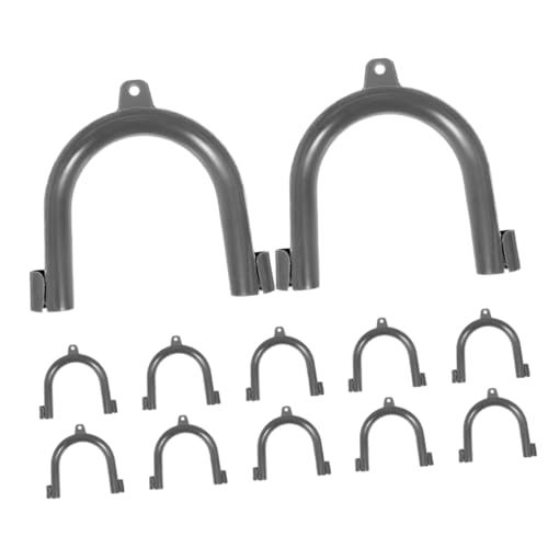 Gadpiparty 12 Stück U förmige Schlauchschelle für Waschmaschinenablauf Langlebige Fixierklammer für Ablaufschläuche Platzsparender Halter zur Sicheren Befestigung von Dünnen Rohren und Gadpiparty 12 Stück U förmige Schlauchschelle für Waschmaschinenablauf Langlebige Fixierklammer für Ablaufschläuche Platzsparender Halter zur Sicheren Befestigung von Dünnen Rohren und von Gadpiparty