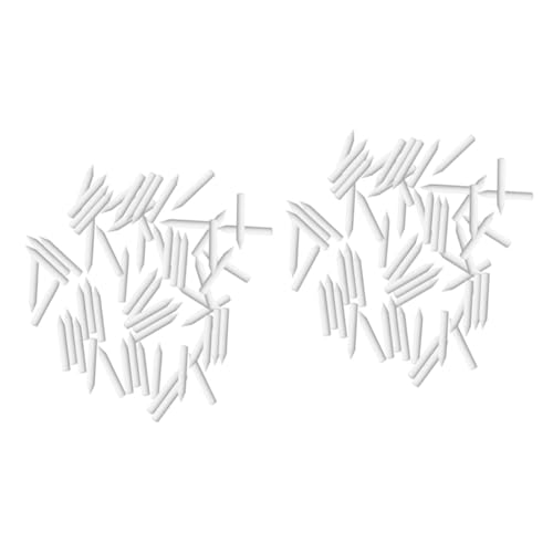 Gadpiparty 120 Stck Feuerfeste Töpfernägel aus Keramik Langlebige Brennhalter für Keramikofen DIY Töpferwerkzeug zur Flexiblen Positionierung von Tonkunstwerken Gadpiparty 120 Stck Feuerfeste Töpfernägel aus Keramik Langlebige Brennhalter für Keramikofen DIY Töpferwerkzeug zur Flexiblen Positionierung von Tonkunstwerken von Gadpiparty