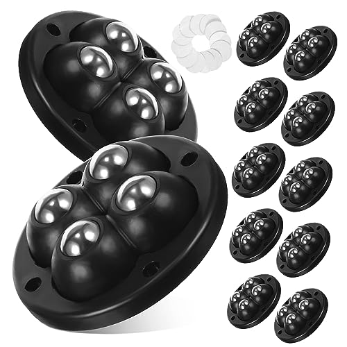 Gadpiparty 12Stücke Mini Möbelrollen Selbstklebende Drehbare Zaubererräder Edelstahlkugeln für Möbel Mülleimer Aufbewahrungsboxen Lautlose Anwendung Gadpiparty 12Stücke Mini Möbelrollen Selbstklebende Drehbare Zaubererräder Edelstahlkugeln für Möbel Mülleimer Aufbewahrungsboxen Lautlose Anwendung von Gadpiparty