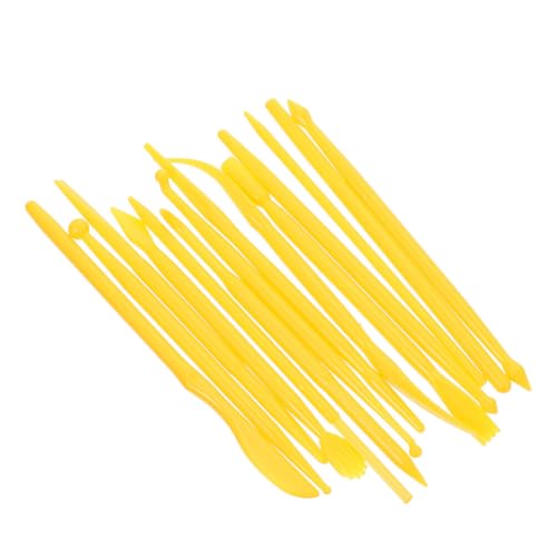 Gadpiparty 14 Stück Teiliges Tonwerkzeugset Schnitzwerkzeuge für DIY Projekte und Erwachsene zum Formen und Gestalten von Leicht zu Reinigen Lagern Langlebig und rutschfest von Gadpiparty