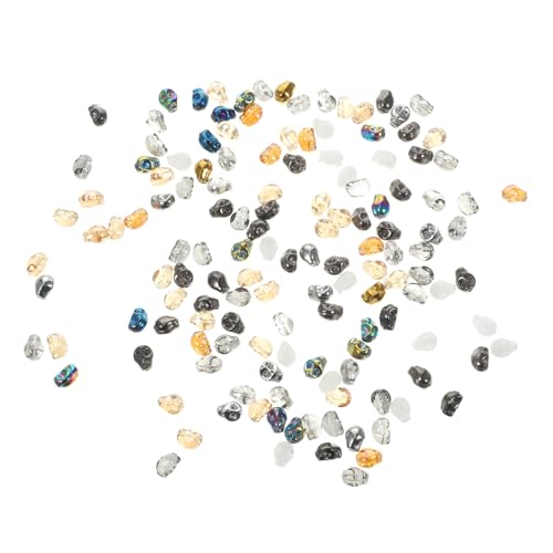 Gadpiparty 140 Stück Teiliges Bunte Glas-schädelperlen für Schmuckherstellung DIY Kleine Glatte Spacer-perlen für Armbänder Halsketten Ohrschmuck Vielseitige Bastel-dekorationen Gadpiparty 140 Stück Teiliges Bunte Glas-schädelperlen für Schmuckherstellung DIY Kleine Glatte Spacer-perlen für Armbänder Halsketten Ohrschmuck Vielseitige Bastel-dekorationen von Gadpiparty