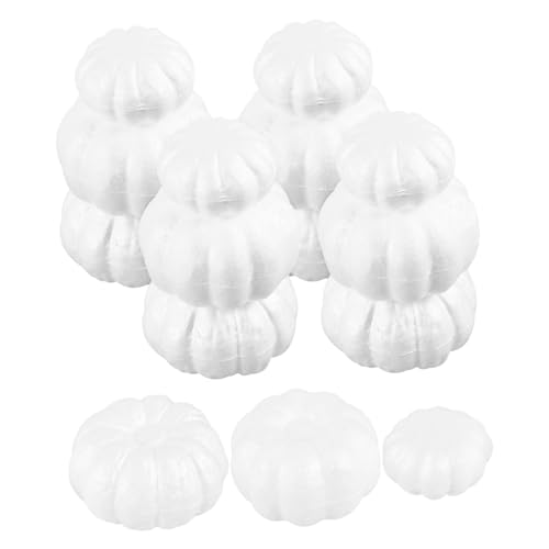 Gadpiparty 15 Stück Teiliges DIY Schaumstoff Kürbis Bemalbare Leichte und Langlebige Kürbismodelle in Verschiedenen Vielseitige Dekoration für Herbst Halloween und Bastelprojekte Gadpiparty 15 Stück Teiliges DIY Schaumstoff Kürbis Bemalbare Leichte und Langlebige Kürbismodelle in Verschiedenen Vielseitige Dekoration für Herbst Halloween und Bastelprojekte von Gadpiparty