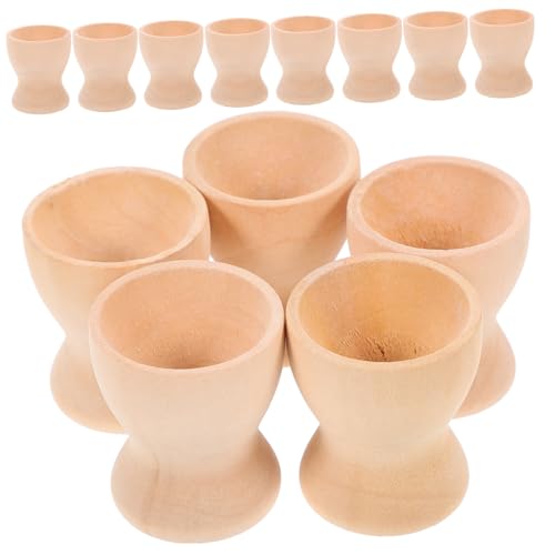 Gadpiparty 15 Stück Teiliges Holz Eierhalter Handgefertigte DIY Eierbecher mit Glatter Oberfläche Sicher und Langlebig für Osterdekoration und Bemalte Eier Vielseitig für Festliche Gadpiparty 15 Stück Teiliges Holz Eierhalter Handgefertigte DIY Eierbecher mit Glatter Oberfläche Sicher und Langlebig für Osterdekoration und Bemalte Eier Vielseitig für Festliche von Gadpiparty