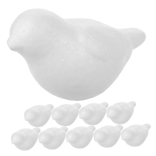 Gadpiparty 15 Stück Teiliges Schaumstoff Vogelmodelle zum Basteln Unfertige Vogelmodelle für DIY Malprojekte für Frühlingsdekoration und Kreative Bastelideen von Gadpiparty