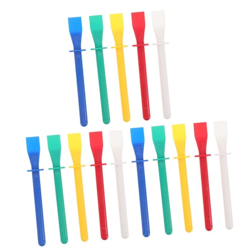 Gadpiparty 15-Teiliges Set Palettenstab Abstrich Malerei Stöcke Handwerk Spreizer Bürste zum Auftragen von Klebstoff Leimpinsel Leimschaber Kleber Gadpiparty 15-Teiliges Set Palettenstab Abstrich Malerei Stöcke Handwerk Spreizer Bürste zum Auftragen von Klebstoff Leimpinsel Leimschaber Kleber von Gadpiparty