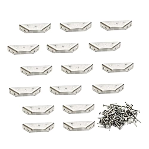 Gadpiparty 16 Sätze Eckwinkel Halterung Multifunktionale Triangular Flange Winkelverbinder für Möbel Tische Stühle Robuste Unterstützung und Einfache Montage Gadpiparty 16 Sätze Eckwinkel Halterung Multifunktionale Triangular Flange Winkelverbinder für Möbel Tische Stühle Robuste Unterstützung und Einfache Montage von Gadpiparty