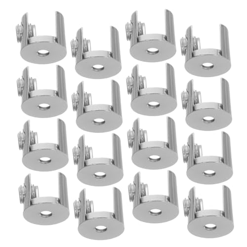 Gadpiparty 16 Stück Teiliges Glasregalhalterung Verstellbare Glasklemmen für Glas Stabile Wandmontage Modernes Design Langlebige Glasbodenträger für Badezimmer und Wohnräume Gadpiparty 16 Stück Teiliges Glasregalhalterung Verstellbare Glasklemmen für Glas Stabile Wandmontage Modernes Design Langlebige Glasbodenträger für Badezimmer und Wohnräume von Gadpiparty