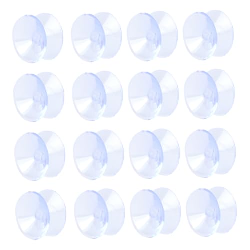 Gadpiparty 16 Stück Tischplattenpuffer 35 Mm Anti Rutsch Pads Für Tischplatten Aus Klarem Glas PVC Stoßfänger Für Fotorahmen Möbel Doppelseitige Saugnäpfe Gadpiparty 16 Stück Tischplattenpuffer 35 Mm Anti Rutsch Pads Für Tischplatten Aus Klarem Glas PVC Stoßfänger Für Fotorahmen Möbel Doppelseitige Saugnäpfe von Gadpiparty