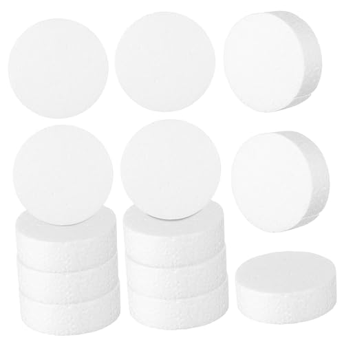 Gadpiparty 18 Stück Runde Schaumstoffscheiben für Kuchendekoration Bastelprojekte und Modellierung Leicht Sicher und Geruchsneutral für Familien und Klassenaktivitäten Gadpiparty 18 Stück Runde Schaumstoffscheiben für Kuchendekoration Bastelprojekte und Modellierung Leicht Sicher und Geruchsneutral für Familien und Klassenaktivitäten von Gadpiparty