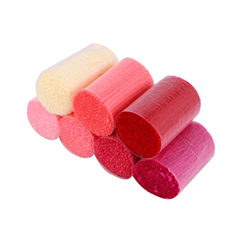 Gadpiparty 18 Stück Teiliges Baumwollgarn Rot Handarbeitsgarn für Stickerei Kissen Teppiche und Mehr Hochwertige Farbechte Wolle für Kreative Projekte von Gadpiparty