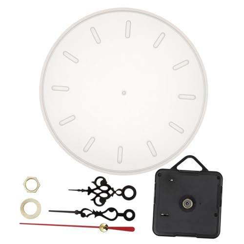 Gadpiparty 1Satz DIY Epoxidform für Runde Tischuhren Silikonform mit Zeigern für Handwerksprojekte zur Gestaltung von Individuellen und Einzigartigen Dekorationen Gadpiparty 1Satz DIY Epoxidform für Runde Tischuhren Silikonform mit Zeigern für Handwerksprojekte zur Gestaltung von Individuellen und Einzigartigen Dekorationen von Gadpiparty