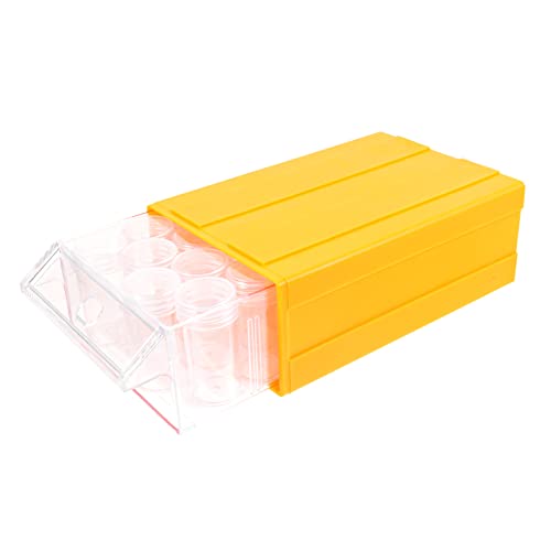 Gadpiparty 1satz Aufbewahrungsbox Für Strasssteine Praktischer Organizer Für Diamantmalerei Nail Art Und Schmuck Gelbem Design Für Anfänger Und von Gadpiparty