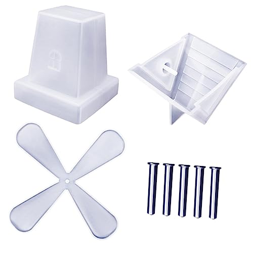 Gadpiparty 1Satz Silikonform für DIY Rotierende Windmühlenform Flexibles Gießwerkzeug Langlebigem Silikon für Bastelprojekte mit Kindern und Freunden von Gadpiparty