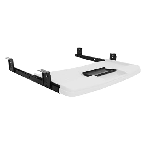 Gadpiparty 1Satz Tastaturablage Schreibtisch Ausziehbares Montagesystem Ergonomische Computerschublade Platzsparend und Robust für Büroangestellte von Gadpiparty
