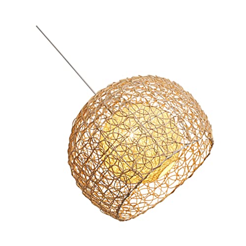 Gadpiparty 1Stück Kreative Rattan Deckenleuchte Abdeckung Rustikale Kronleuchter Gestaltung für Wohnzimmer und Restaurant Vintage Boho Stil Rattan Lampenschirm für Gemütliche Gadpiparty 1Stück Kreative Rattan Deckenleuchte Abdeckung Rustikale Kronleuchter Gestaltung für Wohnzimmer und Restaurant Vintage Boho Stil Rattan Lampenschirm für Gemütliche von Gadpiparty