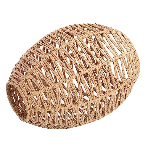 Gadpiparty 1Stück Nachahmung Seil Gewebt Lampenschirm für Pendelleuchte Handgemachte Abdeckung Khaki Geeignet für Rustikale und Moderne Wohnräume Gadpiparty 1Stück Nachahmung Seil Gewebt Lampenschirm für Pendelleuchte Handgemachte Abdeckung Khaki Geeignet für Rustikale und Moderne Wohnräume von Gadpiparty