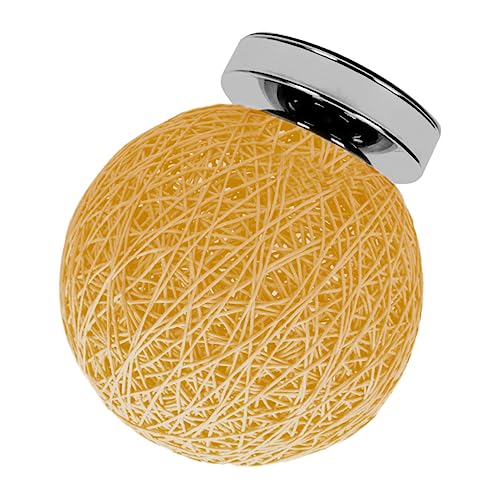 Gadpiparty 1Stück Rattan Kugel Deckenlampe Für Schlafzimmer Wohnzimmer Und Esszimmer Und Minimalistische Hängelampe Øcm von Gadpiparty