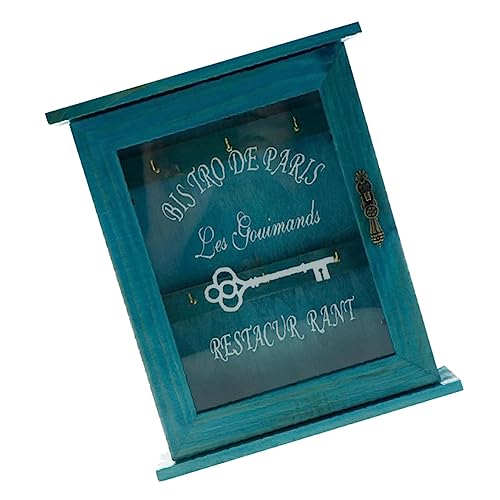 Gadpiparty 1Stück Wandmontierte Schlüsselbox Im Retro Stil Dekorative Aufbewahrungslösung Für Eingangsbereich Langlebige Holzkonstruktion Praktische Schlüsselablage Mit Feiner Politur von Gadpiparty
