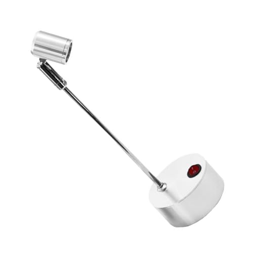 Gadpiparty 1W LED Scheinwerfer Kleiner Batteriebetriebener Strahler für Innenräume Elegante Akzentbeleuchtung für Vitrinen Einfach zu Bedienen mit Gleichmäßige von Gadpiparty