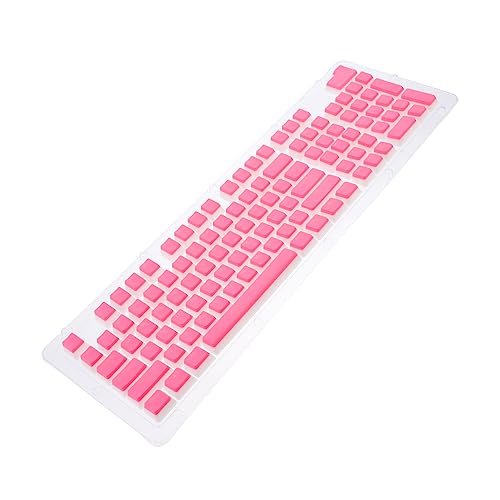 Gadpiparty 1satz Tasten Durchscheinende Keycaps Für Mechanische Tastaturen Hochwertige Langlebige Und Ölresistente Ersatzkappen Im Stilvollen Pinken Design Für Gamer Personalisierung von Gadpiparty