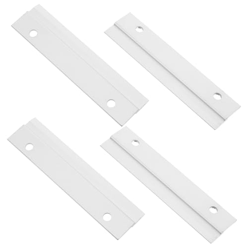 Gadpiparty 2 Paare Heavy-duty French Cleat Picture Hanger Kit Z-förmige Ineinandergreifende Aluminium Wandhalterung für Bilderrahmen Spiegel Schränke und Whiteboards Sichere Befestigung von Gadpiparty