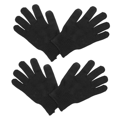 Gadpiparty 2 Paare Schnittschutzhandschuhe mit Stahlseil für Garten Haushalt und Gewächshaus Atmungsaktive Robuste Arbeitshandschuhe für Männer und Frauen Scharfresistent und Angenehm von Gadpiparty