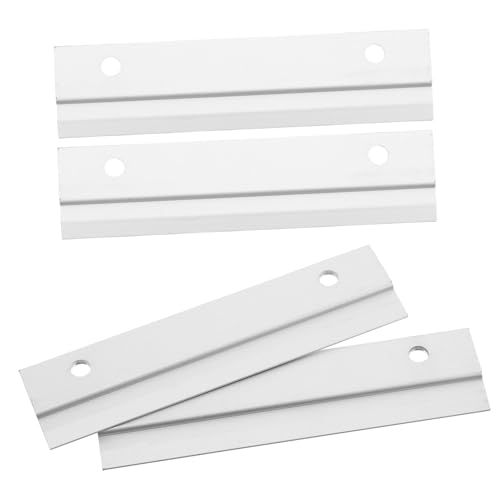 Gadpiparty 2 Paare Z-förmiges Aluminium-wandhalterungsset Ineinandergreifende Französische Cleat-haken Robuste Wandhalterung für Schwere Bilderrahmen Spiegel und Kunstwerke von Gadpiparty
