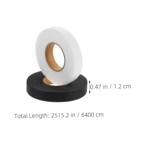 Gadpiparty 2 Rollen Doppelseitiges Saumband zum Aufbügeln Yards Breit Selbstklebendes Bügelband für Kleidung Vorhänge Hosen DIY Textilklebeband ohne Nähen Langlebig und Stark Gadpiparty 2 Rollen Doppelseitiges Saumband zum Aufbügeln Yards Breit Selbstklebendes Bügelband für Kleidung Vorhänge Hosen DIY Textilklebeband ohne Nähen Langlebig und Stark von Gadpiparty