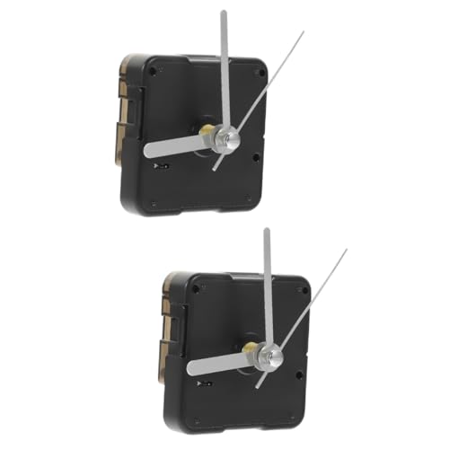 Gadpiparty 2sätze Wanduhr Set Präziser Leiser Uhrmechanismus Mit Ziffernblatt- Für Große Wanduhr Ersatzteile Für Kreative Bastelprojekte von Gadpiparty