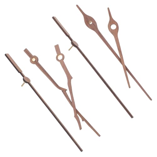 Gadpiparty 2 Sätze Holz-uhrzeiger Kit mit Kupferhülse Reibungslose Rotation Langlebige Metallbuchse DIY Uhrzeiger Ersatzteile für Wanduhr Geeignet für Wohn Arbeitszimmer Gadpiparty 2 Sätze Holz-uhrzeiger Kit mit Kupferhülse Reibungslose Rotation Langlebige Metallbuchse DIY Uhrzeiger Ersatzteile für Wanduhr Geeignet für Wohn Arbeitszimmer von Gadpiparty