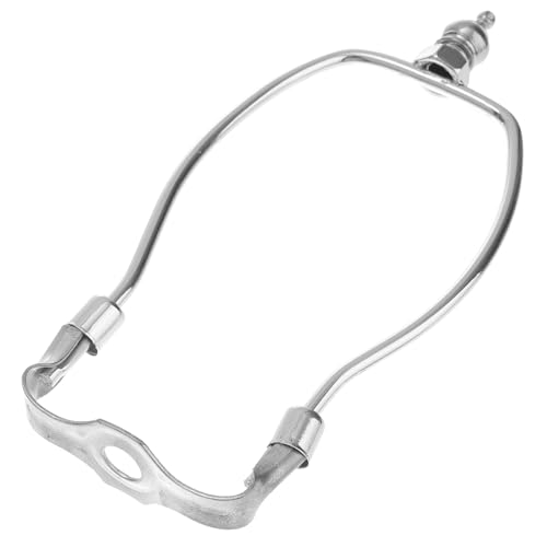 Gadpiparty 2 Sätze Lampenschirmhalter verchromt Lampenschirmhalterung für Tischlampe DIY Lampenhalter Metalllampenhalter Reparaturteile für Lampenschirme von Gadpiparty