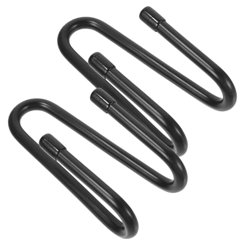 Gadpiparty 2 Sätze Metall Wandhalterung Schwertständer Robustes Wanddisplay für Schwertsammlung Platzsparend Langlebig Elegante Schwarze Halterung für Zuhause und Büro von Gadpiparty