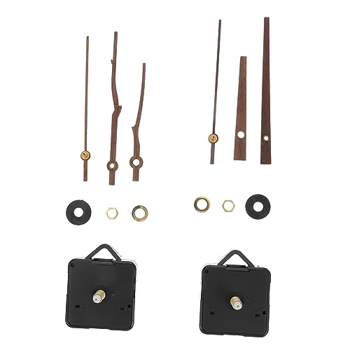 Gadpiparty 2 Sätze Quarz Uhrwerk Ersatz Mechanismus mit Walnuss Uhrzeigern Robuste und Präzise Uhrbewegung für Wanduhr DIY Reparatursatz für Verschiedene Stilrichtungen Gadpiparty 2 Sätze Quarz Uhrwerk Ersatz Mechanismus mit Walnuss Uhrzeigern Robuste und Präzise Uhrbewegung für Wanduhr DIY Reparatursatz für Verschiedene Stilrichtungen von Gadpiparty