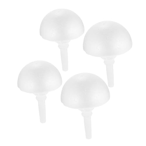 Gadpiparty 2 Sätze Schaumblumenhalter Brautjungfer Party gefälscht für Hochzeitsfeier Blumen- Stielhalter für Blumen Zubehör zur Herstellung von Hochzeitssträußen Strauß Griff Plastik Weiß von Gadpiparty