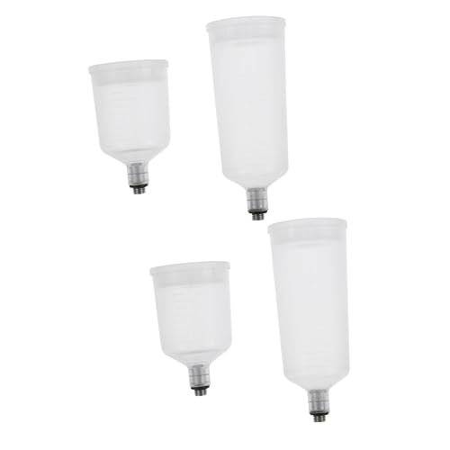 Gadpiparty 2 Sätze Teiliges Airbrush Farbbehälter Zerlegbare Airbrush Paint Cups Mit Langlebige Kunststoffflaschen Für Modellbau Autolacke Cake Deko Und Nageldesign Leicht Zu 2 Stücke * 2 von Gadpiparty