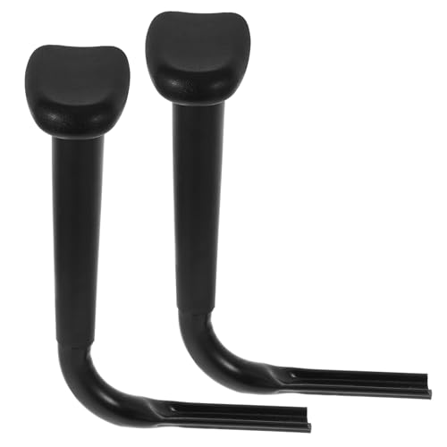 Gadpiparty 2 Sätze Verschleißfeste Stuhlarmlehne Lendenwirbelsäule Gaming-Stuhl Bürostühle Für Zu Hause Stoff Armstuhl Stuhl Armlehne Gebogen Unterstützung Pads Stahl Black Gadpiparty 2 Sätze Verschleißfeste Stuhlarmlehne Lendenwirbelsäule Gaming-Stuhl Bürostühle Für Zu Hause Stoff Armstuhl Stuhl Armlehne Gebogen Unterstützung Pads Stahl Black von Gadpiparty