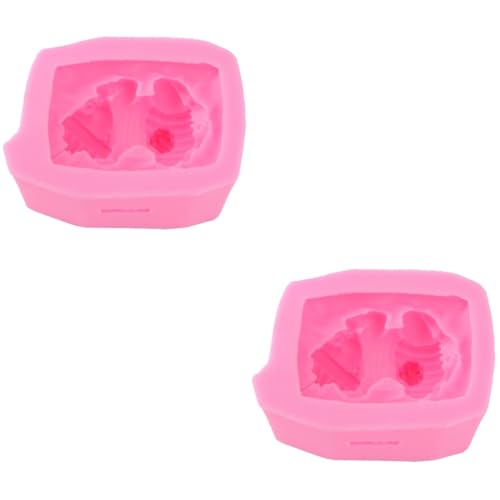 Gadpiparty 2 Stck. Silikon Kuchenform Vielseitige Silikonform für Kuchen Seifen und Dekoration Sicheres Lebensmittelechtes Material für Backen und Diy Projekte Gadpiparty 2 Stck. Silikon Kuchenform Vielseitige Silikonform für Kuchen Seifen und Dekoration Sicheres Lebensmittelechtes Material für Backen und Diy Projekte von Gadpiparty