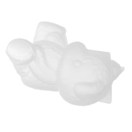 Gadpiparty 2 Stück Bären Silikonformen Tierform für DIY Kerzen Seifen Schokolade Fondant Kuchen Dekoration Langlebig und Leicht Entformbar für Harzguss und Backprojekte von Gadpiparty