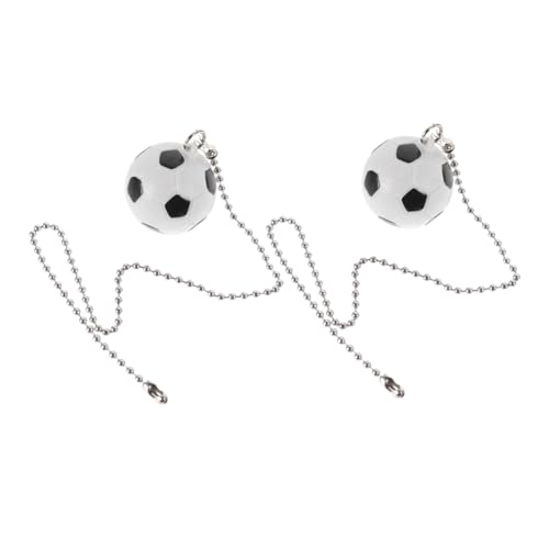 Gadpiparty 2 Stück Deckenventilator Zugkette Fußball Design Verlängerungskette für Deckenleuchten Kreative Lichtaccessoires zur Verschönerung Ihrer Wohnräume von Gadpiparty