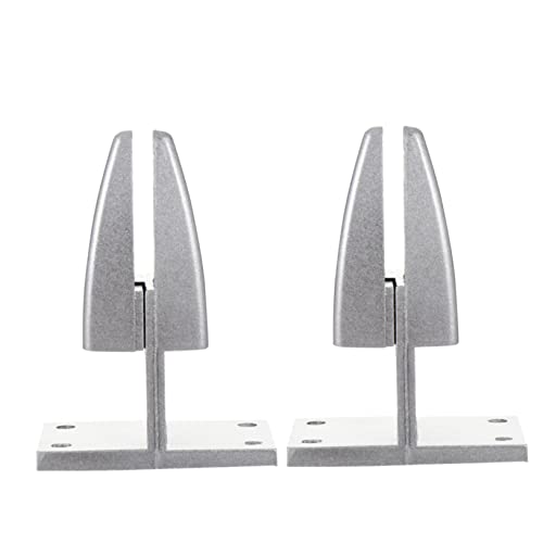 Gadpiparty 2 Stück Desktop-Rahmenclip paperclips tischklammer tischklemmen Monitorständer Licht überwachen Trennwandklemme aus Metallglas Möbeltrennklemme Aluminiumlegierung Silver von Gadpiparty