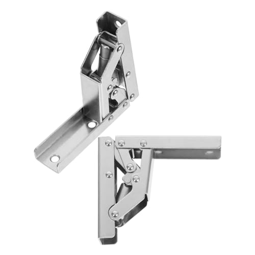 Gadpiparty 2 Stück Edelstahl Scharniere ohne Fräsung Geräuschlos Klappbare Möbelbeschläge Einfache Montage Faltbare Unterstützung für Küchenschranktüren Langlebige Wandregalhalterungen Gadpiparty 2 Stück Edelstahl Scharniere ohne Fräsung Geräuschlos Klappbare Möbelbeschläge Einfache Montage Faltbare Unterstützung für Küchenschranktüren Langlebige Wandregalhalterungen von Gadpiparty