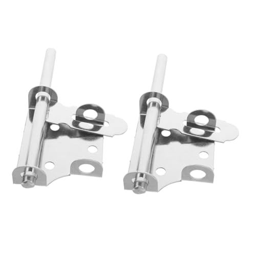 Gadpiparty 2 Stück Edelstahl Türriegel Anti diebstahl Schiebeschloss mit Geräuschlosem Mechanismus Rostfrei Vielseitig für Schlafzimmer Badezimmer Gartentür und Holztüren Geeignet von Gadpiparty