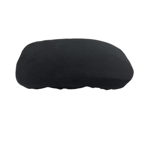 Gadpiparty 2 Stück Ergonomische Memory Foam Armlehnenpolster für Bürostühle Komfortable Kissen für Ellenbogen und Unterarme zur Druckentlastung Schwarz von Gadpiparty
