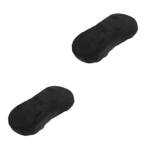 Gadpiparty 2 Stück Ergonomisches Armlehnenkissen für Bürostuhl Bequeme Armstütze für Büro Gaming und Esszimmer Rutschfester Bezug Passend von Gadpiparty