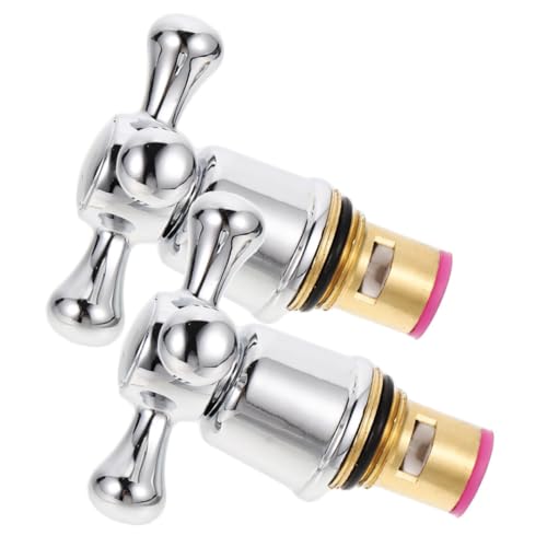 Gadpiparty 2 Stück Ersatz Wasserhahn Knauf Kreuzgriff Warm Kalt Waschbecken Waschbeckenarmatur Messing Edelstahl Robust Langlebig Schnelle Montage Victorian Stil Zufällige Zufällige Farbe Gadpiparty 2 Stück Ersatz Wasserhahn Knauf Kreuzgriff Warm Kalt Waschbecken Waschbeckenarmatur Messing Edelstahl Robust Langlebig Schnelle Montage Victorian Stil Zufällige Zufällige Farbe von Gadpiparty