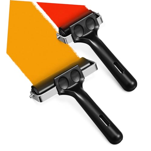 Gadpiparty 2 Stück Gummiwalzen Hochwertige Gummiwalzen für Druck und Bastelprojekte Ergonomischer Griff Vielseitig Einsetzbar Einfach zu Reinigen Langlebig und Zuverlässig Gadpiparty 2 Stück Gummiwalzen Hochwertige Gummiwalzen für Druck und Bastelprojekte Ergonomischer Griff Vielseitig Einsetzbar Einfach zu Reinigen Langlebig und Zuverlässig von Gadpiparty