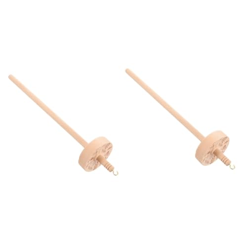 Gadpiparty 2 Stück Holz Stand Handgefertigtes Nähgarn Halter Werkzeug für Anfänger und Profis und Leicht für Strick und Nähprojekte Platzsparend und Langlebig von Gadpiparty