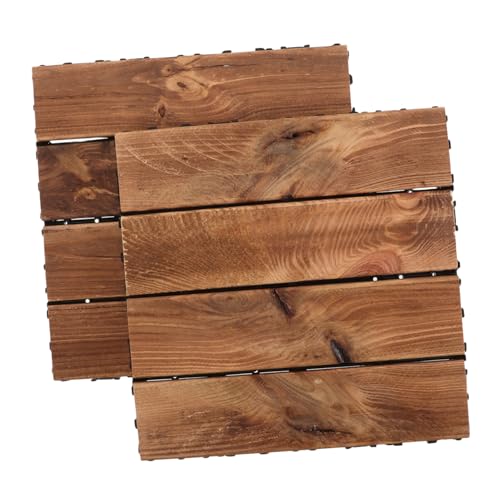 Gadpiparty 2 Stück Interlocking Holzfliesen für Balkon Terrasse Garten und Pool Naturholz Flexible Gestaltung für Gemütliche Außenbereiche Gadpiparty 2 Stück Interlocking Holzfliesen für Balkon Terrasse Garten und Pool Naturholz Flexible Gestaltung für Gemütliche Außenbereiche von Gadpiparty