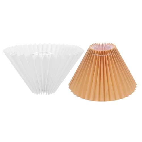Gadpiparty 2 Stück Kleine Falten Lampenschirme Weiße Stoff-trommel Lampenschirme für Tischlampen Dekorative Nachttischlampen-abdeckung für Schlafzimmer Wohnzimmer Arbeitszimmer Eleganter Gadpiparty 2 Stück Kleine Falten Lampenschirme Weiße Stoff-trommel Lampenschirme für Tischlampen Dekorative Nachttischlampen-abdeckung für Schlafzimmer Wohnzimmer Arbeitszimmer Eleganter von Gadpiparty