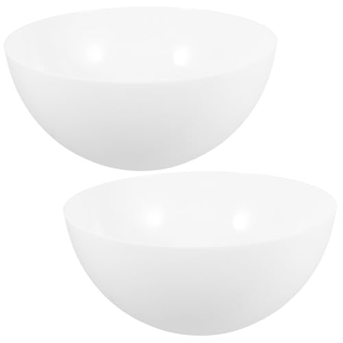 Gadpiparty 2 Stück Kunststoff Lampenschirm Halbrund Pilzform Weiß Passend für Fassung Stehlampe Nachttischlampe Wandlampe Wohnzimmer Beleuchtung Dekor Gadpiparty 2 Stück Kunststoff Lampenschirm Halbrund Pilzform Weiß Passend für Fassung Stehlampe Nachttischlampe Wandlampe Wohnzimmer Beleuchtung Dekor von Gadpiparty